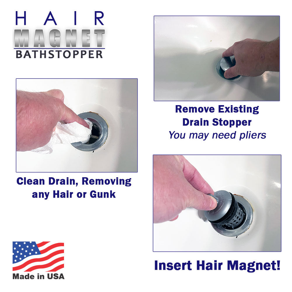 Hair Magnet - Bathstopper - 1-pack – Hair Magnet USA